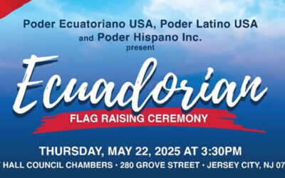 Ecuadorian Flag Raising Ceremony
