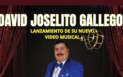 David Joselito Gallegos invita a su Lanzamiento de su Nuevo Video Musical .