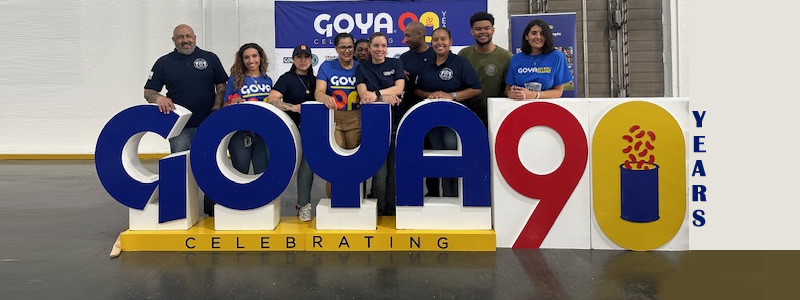 Goya Foods celebra sus 90 años con el «Goya Gives Day» y dona 1 millón de libras de alimentos en todo el país