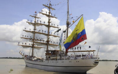 Buque  Escuela Guayas fue invitado a la fragata de la celebración 250 de independencia de los Estados Unidos.